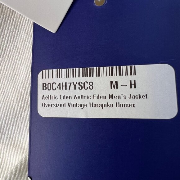 Aefric Eden Oversize Jacket Unisex Block color Jacket Size Medium - Picture 7 of 13